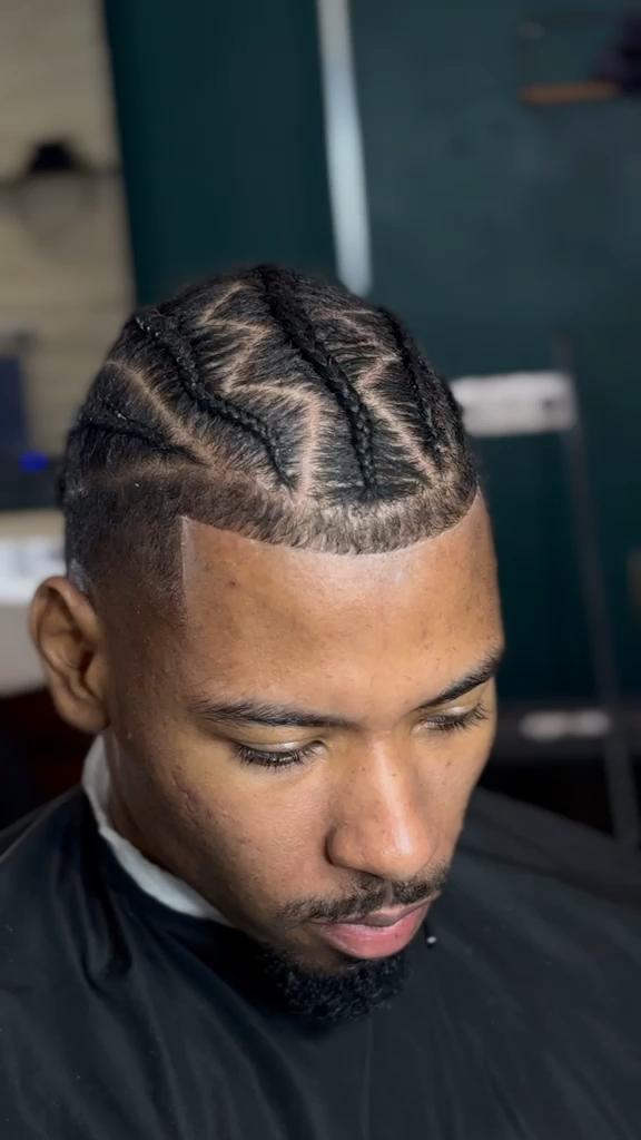 Vidéo verticale d'ambiance au salon Barber Bink's.